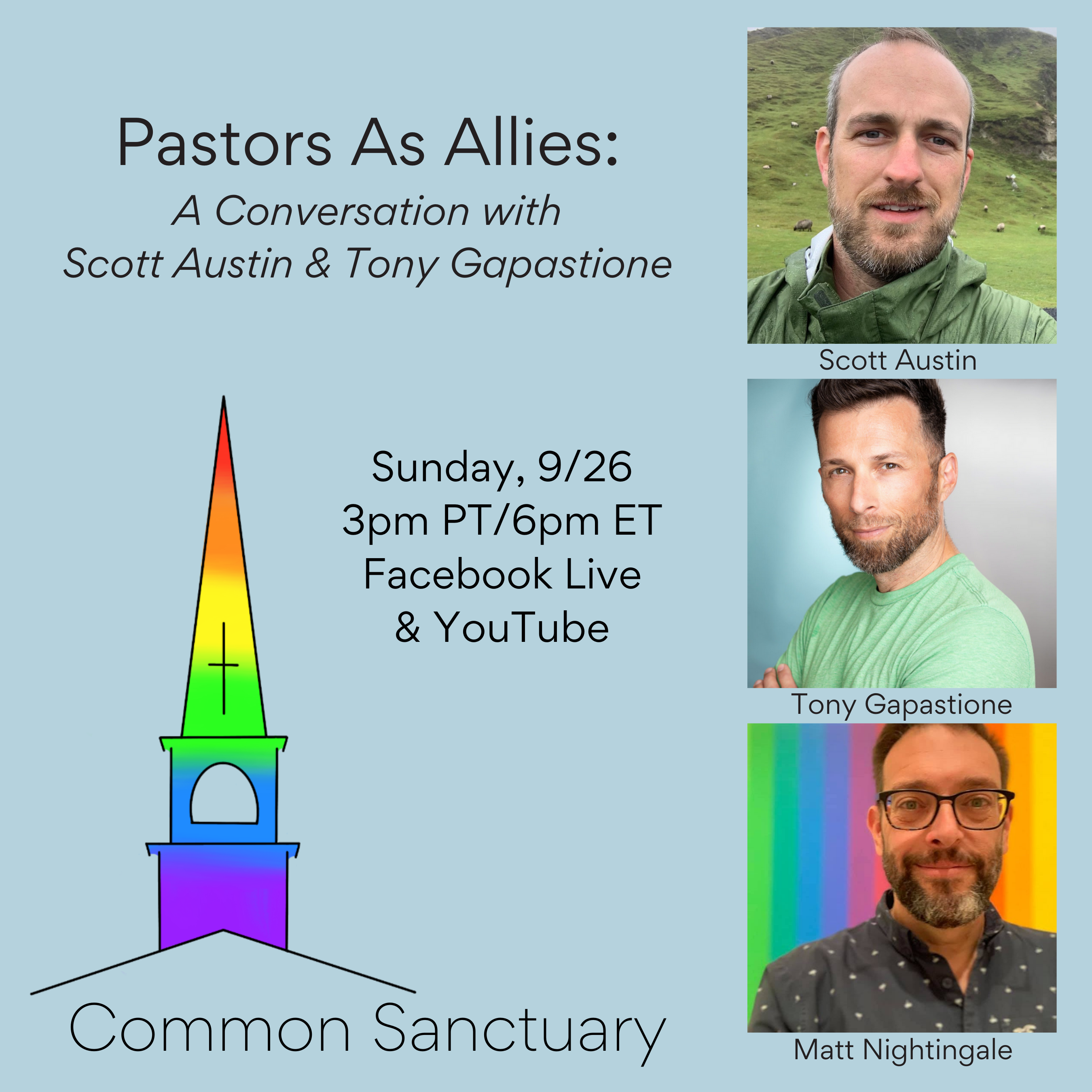 Pastors As Allies: A Conversation with Scott Austin and Tony Gapastione
