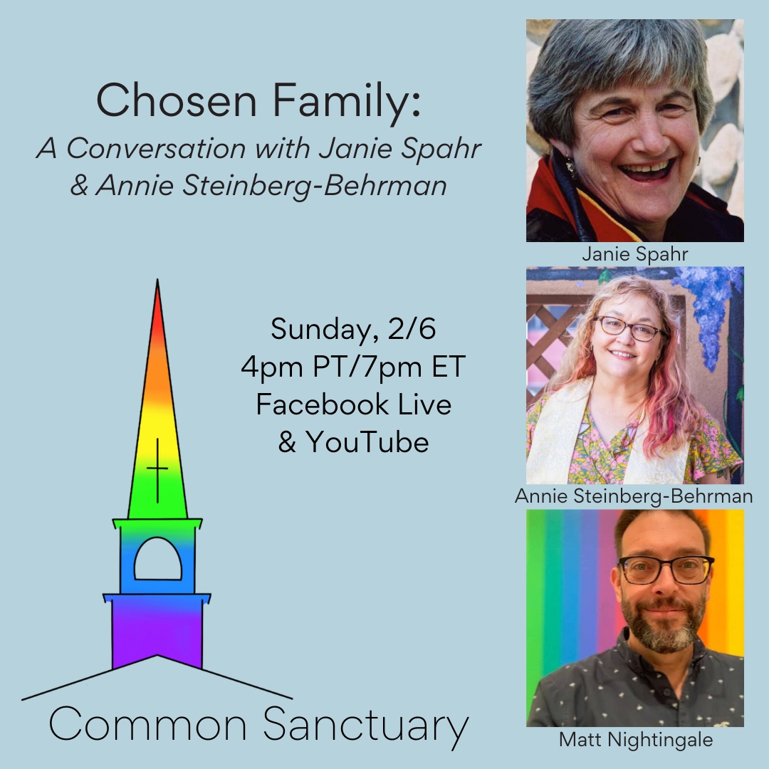 Chosen Family: A Conversation with Janie Spahr and Annie Steinberg-Behrman